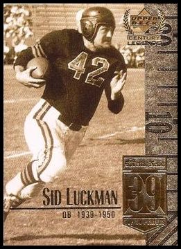 39 Sid Luckman